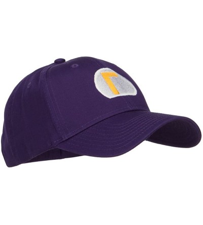 Baseball Caps Mario Luigi Wario Waluigi Embroidered Cap - Purple - CE12OB1MWVC $27.69