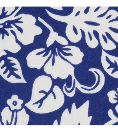 Visors Original Size Print Sport Sun Visor - Royal Blue Hawaiian Print - CS12E3BEAIF $17.96