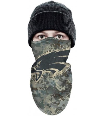 Balaclavas Half Balaclava Fleece Winter Warm Camouflage Camo Winter Face Mask for Mens Womens - White-12 - CO18NXC9WOS $17.15