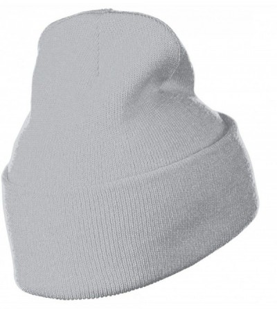 Skullies & Beanies Mens & Womens Johnny Cash Skull Beanie Hats Winter Knitted Caps Soft Warm Ski Hat Black - Gray - C718ZDQTR...