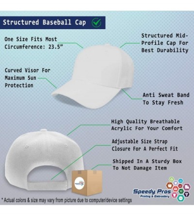 Baseball Caps Custom Baseball Cap Praying Mantis Embroidery Acrylic Dad Hats for Men & Women - White - CC18SEA2ZU2 $12.98