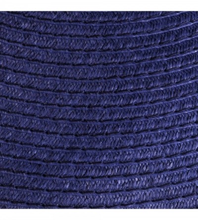 Sun Hats Big Solid Color Floppy Sun Hat - Navy - CM11LUJ2P3R $9.40
