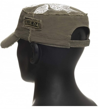 Baseball Caps Hat for Men Anti UV Sunburn Lightweight Breathable Cap - Green Design - CJ18I37KL9R $9.16