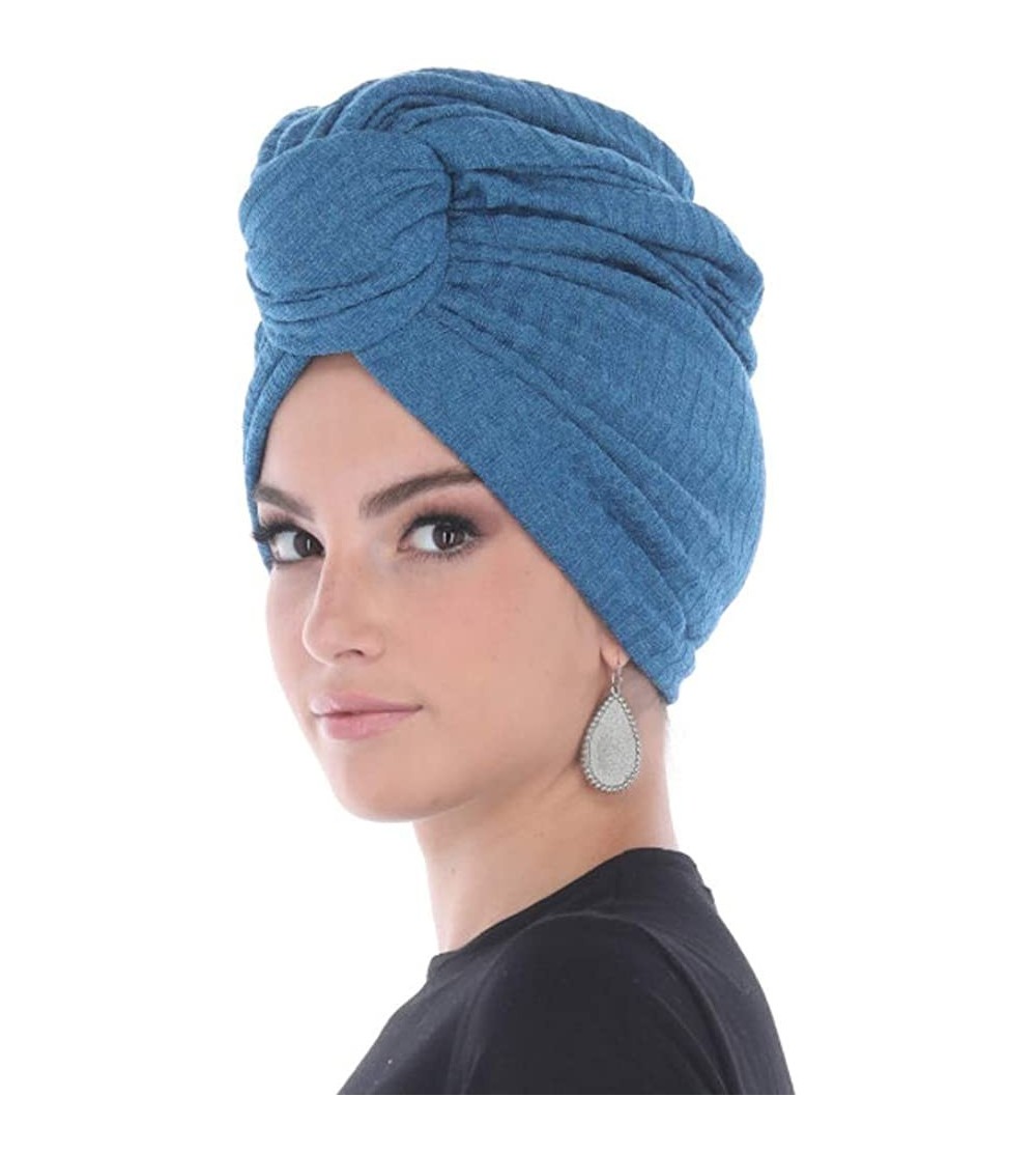 Headbands Turban Headwraps for Women with African Knot & Woven Lurex Thread for Extra Glimmer and Comfort for Cancer - CF193T...