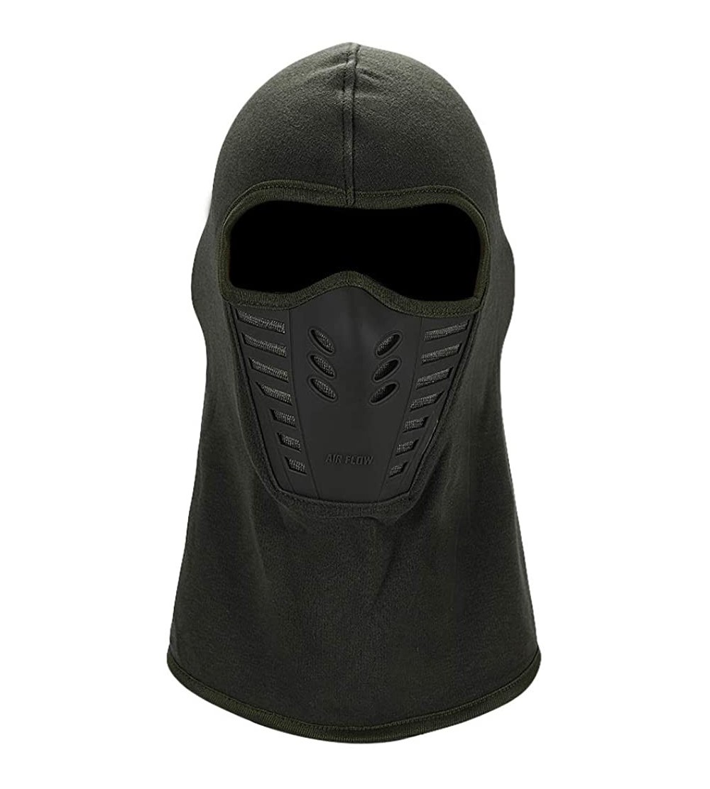 Balaclavas Balaclava Ski Face Mask for Men-Windproof Ninja Fleece Mask with Air Mask for Ski Sports&Winter Cold Weather - CB1...