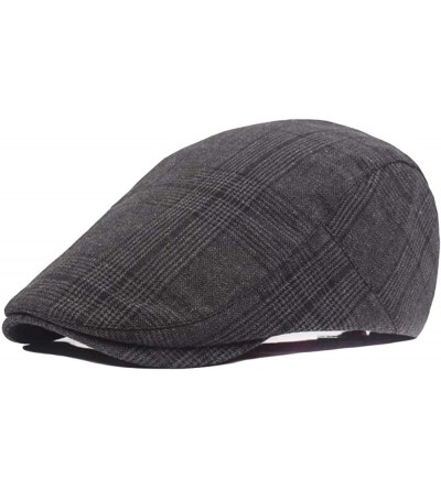 Newsboy Caps Men's Cotton Flat Ivy Gatsby Newsboy Driving Hat Cap - New Style-a - C718M006CRK $14.49