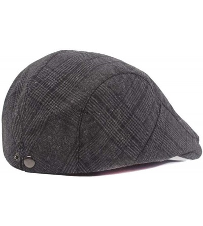 Newsboy Caps Men's Cotton Flat Ivy Gatsby Newsboy Driving Hat Cap - New Style-a - C718M006CRK $14.49