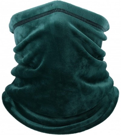 Balaclavas Lightweight Soft Neck Warmer Face Mask - Forest Green - CY18Y2WZYZK $8.94