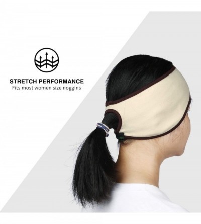 Cold Weather Headbands Headband Stretch Headwear Perfect - Beige - CT18XOGGWIT $11.53