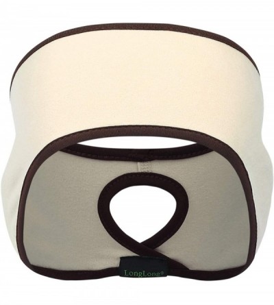 Cold Weather Headbands Headband Stretch Headwear Perfect - Beige - CT18XOGGWIT $11.53