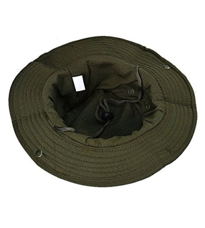 Bucket Hats Hunting Fishing Military Camouflage Foldable - Army Green - C818ONL4SHY $7.05