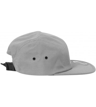 Sun Hats 5 Panel Hat - Grey - CZ12NYUF6Q5 $13.26