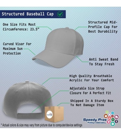 Baseball Caps Custom Baseball Cap Jesus Fish Christian B Embroidery Dad Hats for Men & Women - Gray - CF18SDZ40CA $12.57