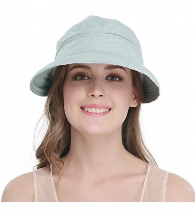 Sun Hats Wide Large Brim Sun Hat Summer UV Protection Thin Hat 2 in 1 Beach Sun Hat - Grey - C112B7UNDH5 $11.83