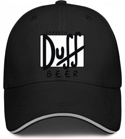 Baseball Caps Duff Beer Logo Womens Baseball Trucker Protection - Duff Beer Logo-37 - CX18X8R8T4Q $19.05
