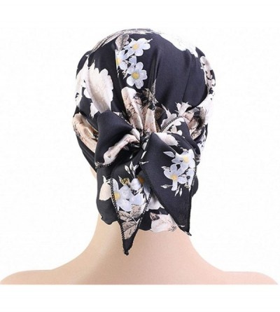 Skullies & Beanies Chemo Cancer Head Scarf Hat Cap Tie Dye Pre-Tied Hair Cover Headscarf Wrap Turban Headwear - CT196OM3EMY $...