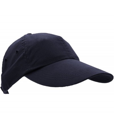 Baseball Caps Solid Low-Profile Twill Cap (156) - Khaki - CR1125TIIIH $9.84
