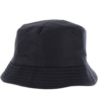 Bucket Hats Packable Reversible Black Printed Fisherman Bucket Sun Hat- Many Patterns - Wild Fuchsia Flamingo Mint - C818EE9T...