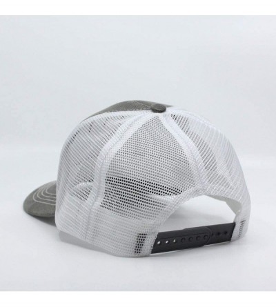 Baseball Caps Heavy Washed Wax Coated Cotton Adjustable Low Profile Men Women Baseball Cap - Gray/White - CD192D0R9M6 $15.03