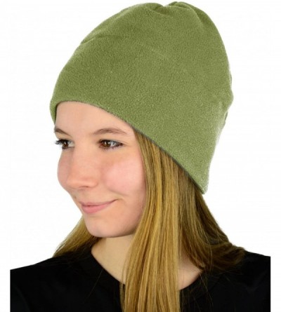 Skullies & Beanies Beanie Hats for Men & Women - Black Watch Cap - Cold Weather Gear - Black/White/Olive - CA12CTY4KHF $15.57