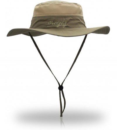 Sun Hats Unisex Outdoor Lightweight Breathable Waterproof Bucket Wide Brim Hat - UPF 50+ Sun Protection Sun Hats Shade - C718...