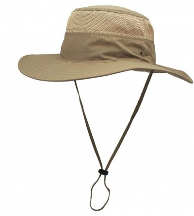 Sun Hats Unisex Outdoor Lightweight Breathable Waterproof Bucket Wide Brim Hat - UPF 50+ Sun Protection Sun Hats Shade - C718...