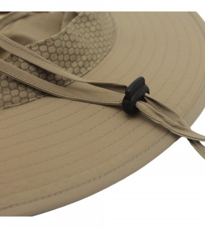 Sun Hats Unisex Outdoor Lightweight Breathable Waterproof Bucket Wide Brim Hat - UPF 50+ Sun Protection Sun Hats Shade - C718...