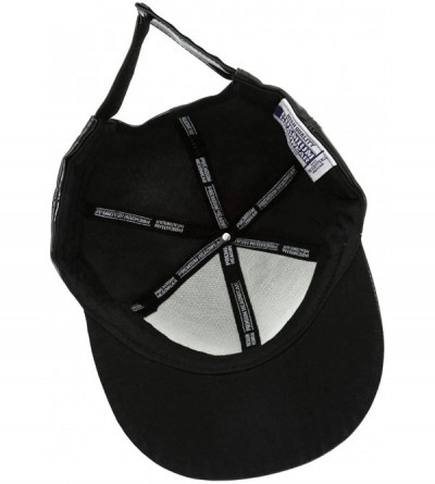 Baseball Caps Unisex Hip-hop Snapback Hat Hologram Laser Outdoor Flat Brim Baseball Cap - Black - CX18I2DNEG5 $28.79