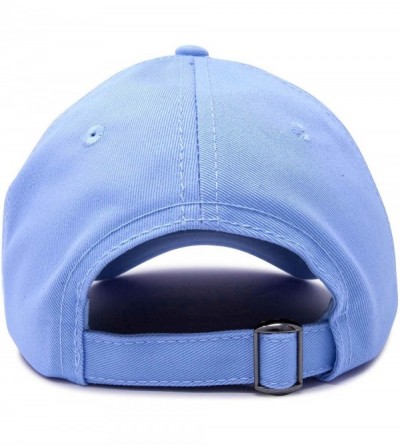 Baseball Caps Baseball Mom Women's Ball Cap Dad Hat for Women - Light Blue - CE18K32W6L5 $17.36