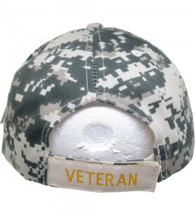 Baseball Caps Purple Heart Vietnam Veteran Red Letter Shadow Mens Cap - Digital Camouflage - C3189NNI0SR $13.12