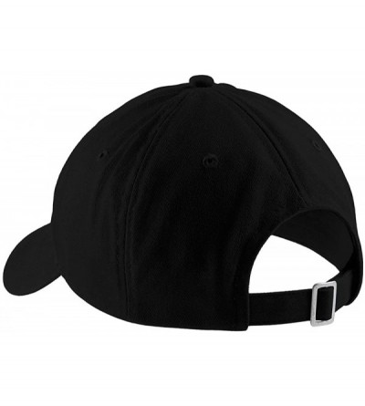 Baseball Caps We LIT Fam Embroidered Brushed Cotton Adjustable Cap Dad Hat - Black - CQ12MS0EUIT $17.36