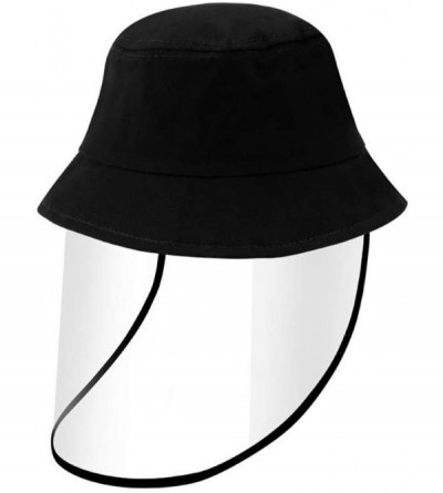 Sun Hats Sun Hat Dustproof Cover Wide Brim Cap for Women and Girls (Black-Kids) - Black-kids - CA199X9KG5A $10.47