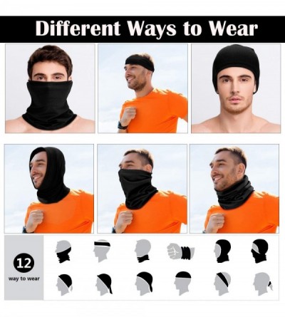 Balaclavas Summer Face Cover UV Protection Neck Gaiter Scarf Sunscreen Breathable Bandana (Classic Solid Colors- 12) - C7198H...