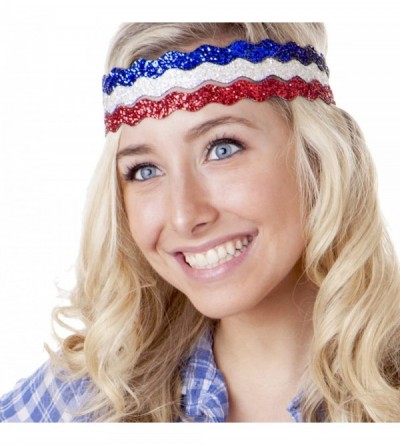 Headbands Cute Fashion Adjustable No Slip Holiday Theme Hairband Headbands for Women Girls & Teens - CQ18730RDDK $17.72