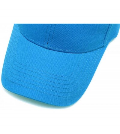 Baseball Caps Custom Embroidered Baseball Hat Personalized Adjustable Cowboy Cap Add Your Text - Lighe Blue - CP18HTOQ4MH $16.17