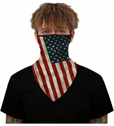 Balaclavas Face Scarf Ear Loops Bandana Sun UV Protection Neck Gaiter for Men and Women - Mix1 - CX19978CCM7 $19.38