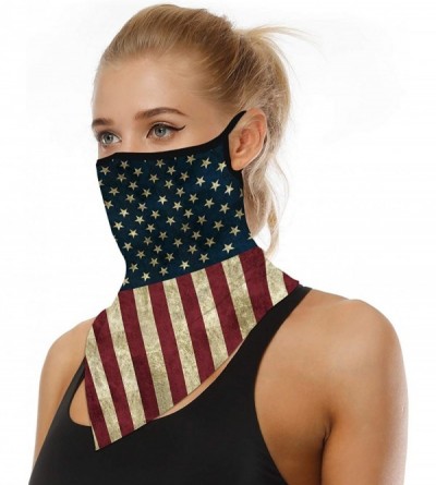 Balaclavas Face Scarf Ear Loops Bandana Sun UV Protection Neck Gaiter for Men and Women - Mix1 - CX19978CCM7 $19.38