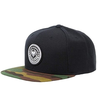 Baseball Caps Bullet Eagle Patch Adjustable Snapback Hat - Black/Camo - CX18HSC9LXN $21.15