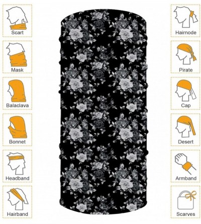 Balaclavas Unisex Multifunction Face Coverings Seamless Bandana Headband Scarf for Outdoor Sun Wind UV Protection - CI198I3DE...