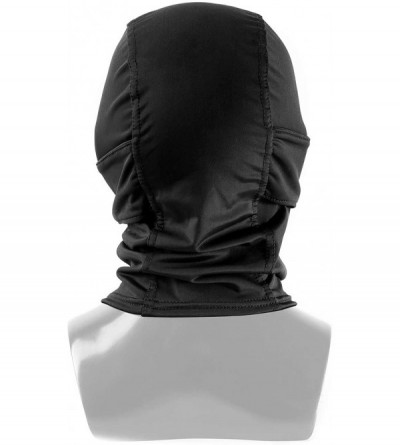 Balaclavas Balaclava Mesh Mask Ninja Style with Full Face Protection - Black - CM18UAKNHM8 $19.76