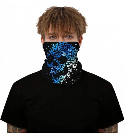 Balaclavas 3D Face Mask Seamless Bandana Unisex Headscarf UV Protection Scarf - Color I - CW199ZGIKQ7 $14.86