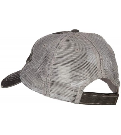 Baseball Caps US Air Force Veteran Military Embroidered Low Cotton Mesh Cap - Black - CL18L8UUG4M $29.23