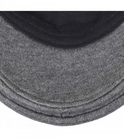 Newsboy Caps Men's Cotton Flat Ivy Gatsby Newsboy Driving Hat Cap - Dark Gray - CB17YCSXYGS $13.37