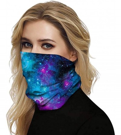 Balaclavas Face Mask Mouth Cover Neck Gaiter Scarf Breathable Bandana for Sun- UV Protection- Cycling- Outdoors Multicolor - ...