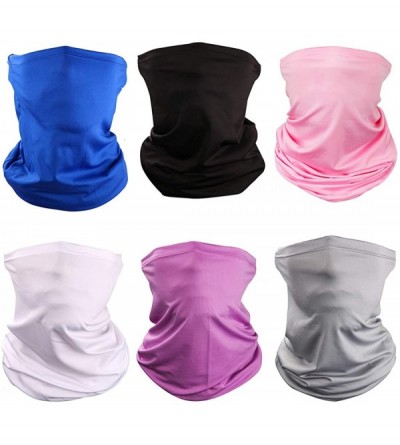 Balaclavas Protection Windproof Sunscreen Breathable Balaclava - Sold( 6 Pack) - CZ196U57MZG $25.95