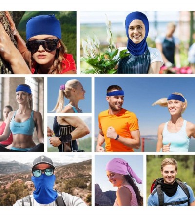 Balaclavas Protection Windproof Sunscreen Breathable Balaclava - Sold( 6 Pack) - CZ196U57MZG $25.95