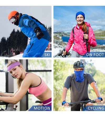 Balaclavas Protection Windproof Sunscreen Breathable Balaclava - Sold( 6 Pack) - CZ196U57MZG $25.95