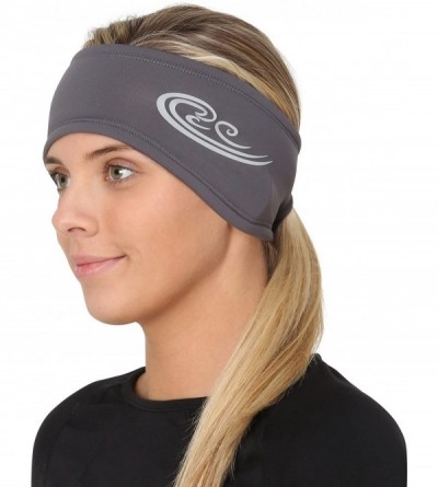 Headbands Women's Ponytail Headband - Moisture Wicking Ear Band - The Power Running Headband - C0110Q0HTQT $14.88