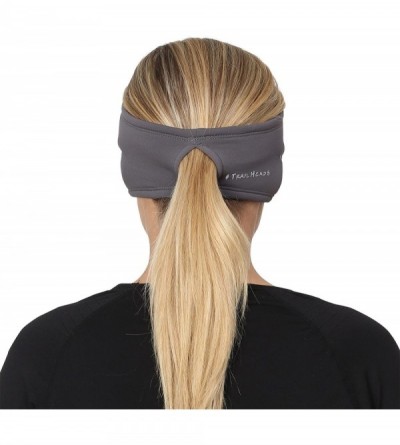 Headbands Women's Ponytail Headband - Moisture Wicking Ear Band - The Power Running Headband - C0110Q0HTQT $14.88