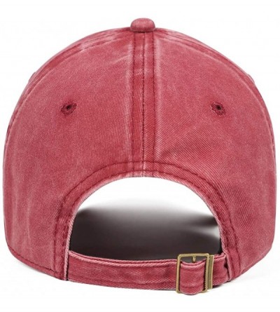 Baseball Caps Pontiac-Firebird-Logo- Men's Womens Washed Golf Cap Adjustable Snapback Beach Hat - Red-53 - C918UADKRH5 $14.55